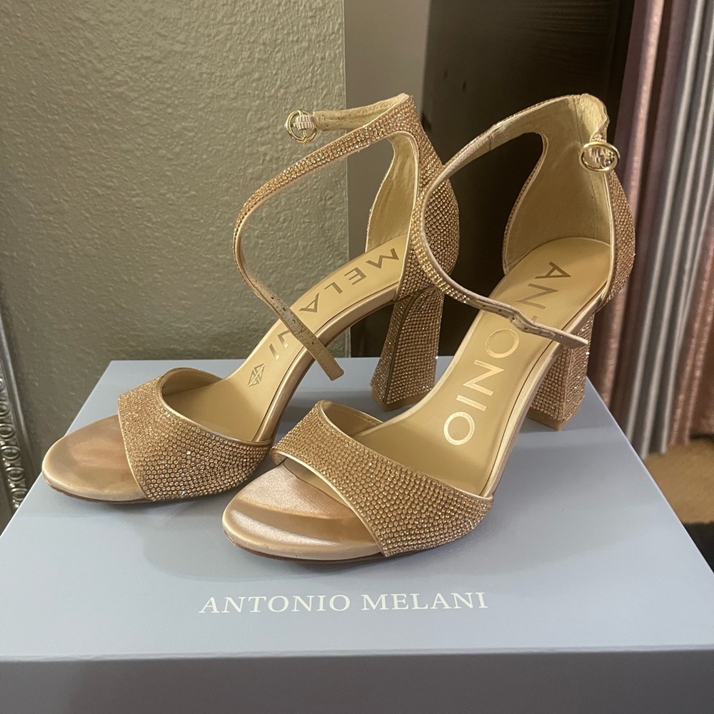 Rose Gold Antonio Melani Heels